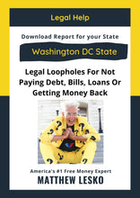 Load image into Gallery viewer, Legal Help Washington DC State State Reports