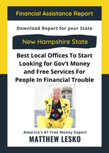 Load image into Gallery viewer, Financial Assistance Report New Hampshire State Reports
