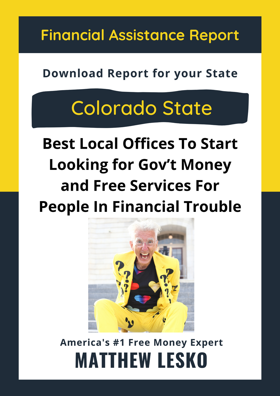 Financial Assistance Report Colorado State Reports