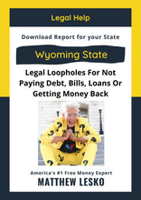 Load image into Gallery viewer, Legal Help Wyoming State State Reports
