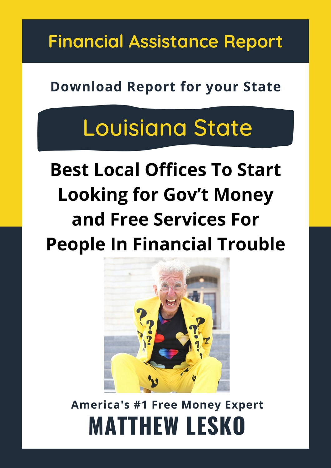 Financial Assistance Report Louisiana State Reports