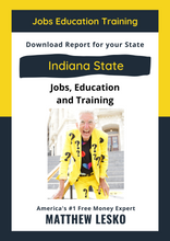 Load image into Gallery viewer, Jobs Educations And Training Indiana State Reports
