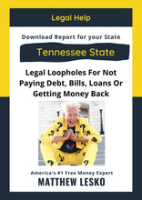 Load image into Gallery viewer, Legal Help Tennessee State Reports
